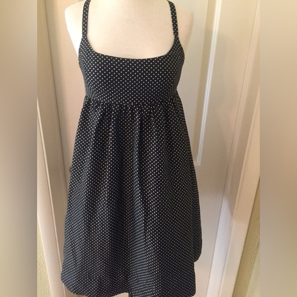 J. Crew 100% Silk Black and White Strapless Dress - Picture 2 of 5